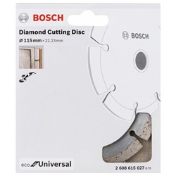 Bosch Diamanttrennscheibe Eco For Universal, D: 115mm, 1er-Pack Nr. 2608615027