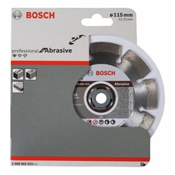 Bosch Diamanttrennscheibe Standard for Abrasive, 115x22,23x6x7mm, 1er-Pack Nr. 2608602615