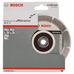 Bosch Diamanttrennscheibe Standard for Abrasive, 125x22,23x6x7mm, 1er-Pack Nr. 2608602616