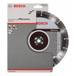 Bosch Diamanttrennscheibe Standard for Abrasive, 230x22,23x2,3x10mm, 1er-Pack Nr. 2608602619