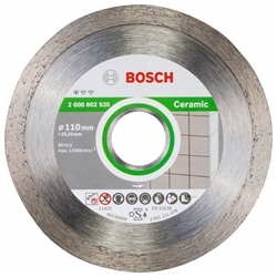Bosch Diamanttrennscheibe Standard for Ceramic, 110x22,23x1,6x7,5mm, 1er-Pack Nr. 2608602535