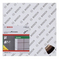 Bosch Diamanttrennscheibe Standard for Ceramic, 180x22,23x1,6x7mm, 10er-Pack Nr. 2608603233