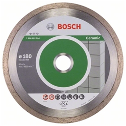 Bosch Diamanttrennscheibe Standard for Ceramic, 180x22,23x1,6x7mm, 1er-Pack Nr. 2608602204