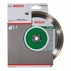Bosch Diamanttrennscheibe Standard for Ceramic, 180x25,40x1,6x7mm, 1er-Pack Nr. 2608602536