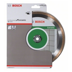 Bosch Diamanttrennscheibe Standard for Ceramic, 200x25,40x1,6x7mm, 1er-Pack Nr. 2608602537
