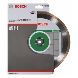 Bosch Diamanttrennscheibe Standard for Ceramic, 230x25,40x1,6x7mm, 1er-Pack Nr. 2608602538