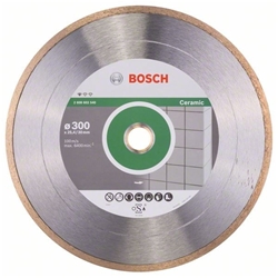 Bosch Diamanttrennscheibe Standard for Ceramic, 300x30 + 25,40x2x7mm, 1er-Pack Nr. 2608602540