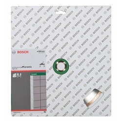 Bosch Diamanttrennscheibe Standard for Ceramic, 300x30 + 25,40x2x7mm, 1er-Pack Nr. 2608602540