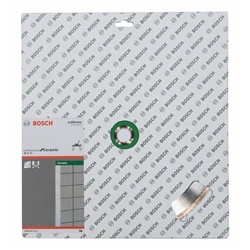 Bosch Diamanttrennscheibe Standard for Ceramic, 350x30 + 25,40x2x7mm, 1er-Pack Nr. 2608602541
