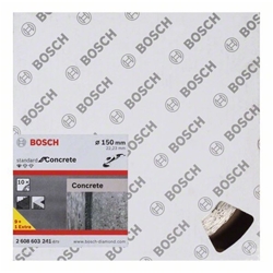 Bosch Diamanttrennscheibe Standard for Concrete, 150x22,23x2x10mm, 10er-Pack Nr. 2608603241