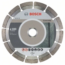 Bosch Diamanttrennscheibe Standard for Concrete, 180x22,23x2x10mm, 10er-Pack Nr. 2608603242