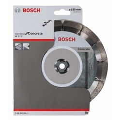 Bosch Diamanttrennscheibe Standard for Concrete, 180x22,23x2x10mm, 1er-Pack Nr. 2608602199