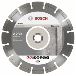 Bosch Diamanttrennscheibe Standard for Concrete, 230x22,23x2,3x10mm, 10er-Pack Nr. 2608603243