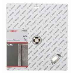 Bosch Diamanttrennscheibe Standard for Concrete, 300x20,00/25,40x2,8x10mm, 1er-Pack Nr. 2608602543