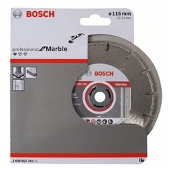 Bosch Diamanttrennscheibe Standard for Marble, 115x22,23x2,2x3mm, 1er-Pack Nr. 2608602282