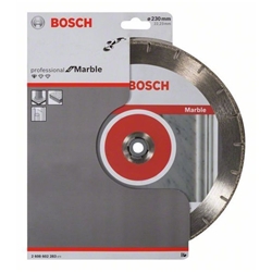 Bosch Diamanttrennscheibe Standard for Marble, 230x22,23x2,8x3mm, 1er-Pack Nr. 2608602283