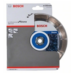 Bosch Diamanttrennscheibe Standard for Stone, 150x22,23x2x10mm, 1er-Pack Nr. 2608602599