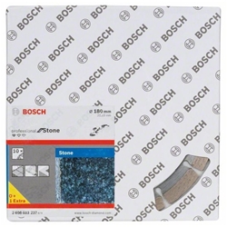 Bosch Diamanttrennscheibe Standard for Stone, 180x22,23x2x10mm, 10er-Pack Nr. 2608603237