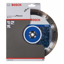Bosch Diamanttrennscheibe Standard for Stone, 230x22,23x2,3x10mm, 1er-Pack Nr. 2608602601