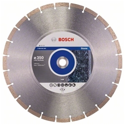 Bosch Diamanttrennscheibe Standard for Stone, 350x20,00/25,40x3,1x10mm, 1er-Pack Nr. 2608602603