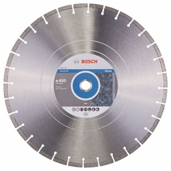Bosch Diamanttrennscheibe Standard for Stone, 450x25,40x3,6x10mm, 1er-Pack Nr. 2608602605