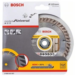 Bosch Diamanttrennscheibe Standard for Universal 115x22,23mm, 1er-Pack Nr. 2608615057