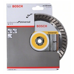 Bosch Diamanttrennscheibe Standard for Universal Turbo, 150x22,23x2,5x10mm, 1er-Pack Nr. 2608602395