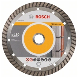 Bosch Diamanttrennscheibe Standard for Universal Turbo, 180x22,23x2,5x10mm, 10er-Pack Nr. 2608603251