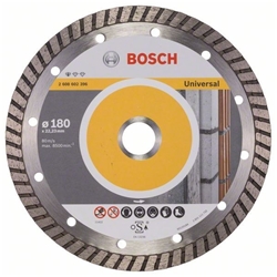 Bosch Diamanttrennscheibe Standard for Universal Turbo, 180x22,23x2,5x10mm, 1er-Pack Nr. 2608602396