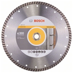 Bosch Diamanttrennscheibe Standard for Universal Turbo, 300x20,00/25,40x3x10, 1er-Pack Nr. 2608602586