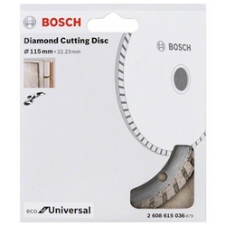 Bosch Diamanttrennscheibe Turbo Eco For Universal, 115mm, 1er-Pack Nr. 2608615036