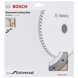 Bosch Diamanttrennscheibe Turbo Eco For Universal, 230mm, 1er-Pack Nr. 2608615039