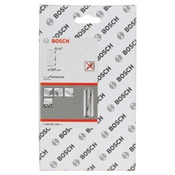 Bosch Diamanttrockenbohrkrone G 1/2-Zoll, Best for Universal, Ø: 107mm, Arbeitslänge: 150mm, Segmente: 6, Segmenthöhe: 7mm Nr. 2608587328