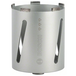 Bosch Diamanttrockenbohrkrone G 1/2-Zoll, Best for Universal, Ø: 127mm, Arbeitslänge: 150mm, Segmente: 6, Segmenthöhe: 7mm Nr. 2608587330