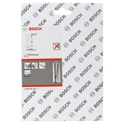 Bosch Diamanttrockenbohrkrone G 1/2-Zoll, Best for Universal, Ø: 142mm, Arbeitslänge: 150mm, Segmente: 7, Segmenthöhe: 7mm Nr. 2608587332