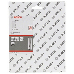 Bosch Diamanttrockenbohrkrone G 1/2-Zoll, Best for Universal, Ø: 152mm, Arbeitslänge: 150mm, Segmente: 7, Segmenthöhe: 7mm Nr. 2608587333