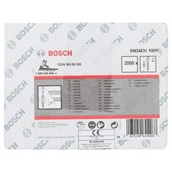 Bosch D-Kopf Streifennagel SN34DK 100R, 3,1mm, 100mm, blank, 2000 Stück Nr. 2608200050