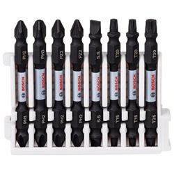 Bosch Doppelklingen Schrauberbit-Set Impact Control, 8-tlg., diverse, 65mm Nr. 2608522344