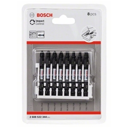 Bosch Doppelklingen Schrauberbit-Set Impact Control, 8-tlg., diverse, 65mm Nr. 2608522344