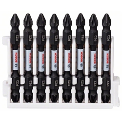 Bosch Doppelklingen Schrauberbit-Set Impact Control, 8-tlg., PZ2-PZ2, 65mm Nr. 2608522338