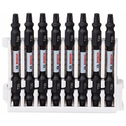 Bosch Doppelklingen Schrauberbit-Set Impact Control, 8-tlg., T20-T20, 65mm Nr. 2608522339