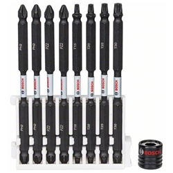 Bosch Doppelklingen Schrauberbit-Set Impact Control, 9-tlg., diverse, 110mm Nr. 2608522347