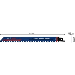 Bosch EXPERT Aerated Concrete S 1141 HM Säbelsägeblatt, 1 Stück, für Säbelsägen Nr. 2608900408