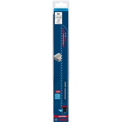 Bosch EXPERT Aerated Concrete S 1241 HM Säbelsägeblatt, 10 Stück, für Säbelsägen Nr. 2608900412