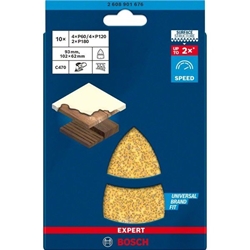 Bosch EXPERT C470 Schleifpapier, 102x62/93mm, K 40, 50 Stück Nr. 2608901676