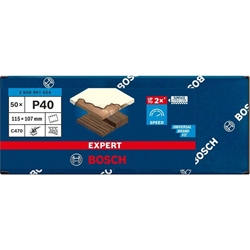 Bosch EXPERT C470 Schleifpapier, 115x107mm, K 40, 50 Stück Nr. 2608901654