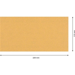 Bosch EXPERT C470 Schleifpapier, 14 Löcher, für Schwingschleifer, 115x230mm, K 100, 10 Stück Nr. 2608900875
