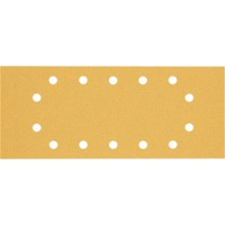 Bosch EXPERT C470 Schleifpapier, 14 Löcher, für Schwingschleifer, 115x280mm, K 80, 10 Stück Nr. 2608900848