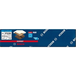 Bosch EXPERT C470 Schleifpapier, 19 Löcher, für Trockenbauschleifer, 225mm, K 220, 25 Stück Nr. 2608901153