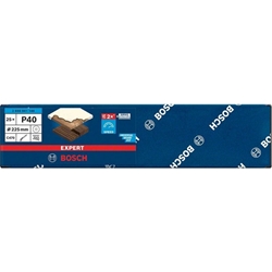 Bosch EXPERT C470 Schleifpapier, 19 Löcher, für Trockenbauschleifer, 225mm, K 40, 25 Stück Nr. 2608901146
